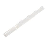 TOMETURE Crochet Coulissant Cuisine 30 Cm Blanc Simple Apparence En Acier Antirouille Pour Porte-ustensiles Et Porte-tasse, Support De Rangement Sous Placard
