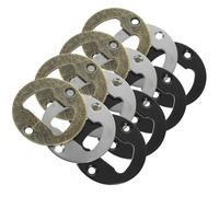TOMETURE Ensemble de 12 Pièces D'inserts en Fer pour Ouvre-bouteille Diy, Accessoires Résistants la Rouille pour Projets de Bricolage D'ouvre-bière Pratiques