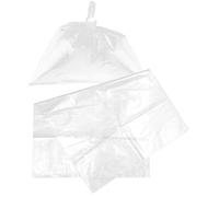 TOMETURE Housse de Protection pour Meubles en PE Transparent, Résistant la Déchirure, Réutilisable, Lot de 2 Pièces, pour Maison et Hôtel, Protège Vêtements et Draps