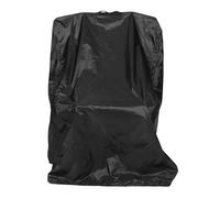 TOMETURE Housse Enrouleur de Tuyau D'arrosage en Tissu Oxford 210d Noir Résistante aux Taches L'usure pour Chariot de Tuyau D'arrosage Extérieur Patio