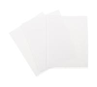 TOMETURE Patchs Adhésifs Double Face Forte Adhérence en Mousse Blanche Épaisseur Renforcée Lot de 3 Feuilles pour Décoration de Meubles et Tapis Antidérapants