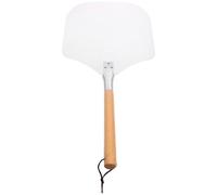 TOMETURE Pelle à Pizza Détachable 30 CM en Bois Surface Carrée Sans Trou Outil Cuisine Pratique pour Pizzerias et Familles