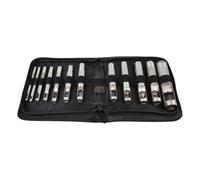 TOMETURE Perforatrice 3 en Trou Inoxydable de Acier Ceinture pour 12 Tailles Différentes à 16 Mm Ensemble D'outils pour Usage Professionnel et Domestique