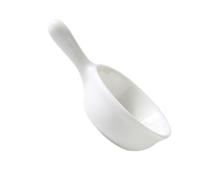 TOMETURE Plat D'assaisonnement Mini Coupelle Blanche Créative en Céramique avec Poignée 40ml pour Huile et Sucre la Maison Restauration