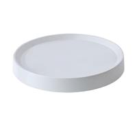 TOMETURE Plateau Roulant pour Pot de Fleurs avec roulettes Pivotantes, Base Ronde en PP et Fer, Facile à Utiliser pour Jardin et Maison