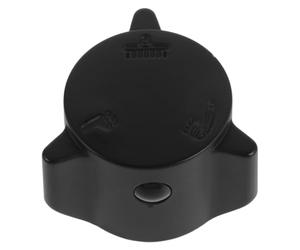 TOMETURE Poignée de Robinet Commande à 3 Vitesses de Noire Mate pour Contrôle du Débit D'eau en Alliage de Zinc pour Pommeaux pour Salle de Bain Moderne