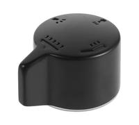 TOMETURE Poignée de Robinet en Alliage de Zinc Commande Robuste à 4 Vitesses de Noire Mate et Contrôle du Débit D'eau pour Salle de Bain