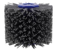 TOMETURE Roue à Polir le Bois en Carbure et Fibres de Nylon Noire, Résistance à L'abrasion, des Traces D'outils à Main, pour Réparation de Portes en Bois Style Grain Ancien