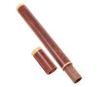 TOMETURE Tube à Parfum en Bois Naturel Couvercle Hermétique, Porte-Bâtonnets de Parfum Simple et Élégant, Adapté Bureau, la Maison Offrir