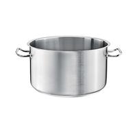 TOMGAST Casserole moyenne 10 l, fond triple couche en acier et aluminium, compatible avec l'induction et tous les types de cuisinières, poignée solide, ustensile de cuisine professionnel.