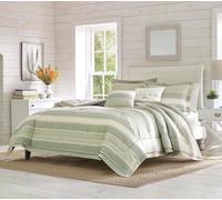 Tommy Bahama | Collection de literie Serenity - Couette en Coton Ultra Douce et Respirant - Toutes Saisons - Ensemble de 5 pièces de qualité supérieure - Conçu pour la décoration de la Maison et de