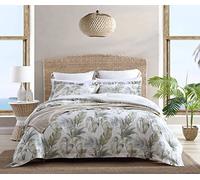 Tommy Bahama | Parure de lit réversible de Poids Moyen, idéale pour Toutes Les Saisons, Coton, Vert, Grand lit