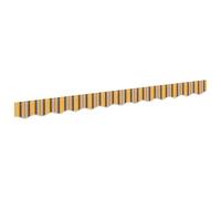 Tomostar Tissu de Remplacement de Cantonnière d’auvent, Lambrequin pour Store Toile de Remplacement Bandeau Banderole Store Banne Drap de Store pour Cadre de 2,5 m Multicolore 2,3x0,2 m