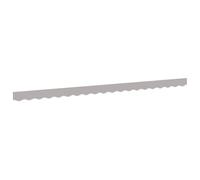 Tomostar Tissu de Remplacement de Cantonnière d’auvent, Lambrequin pour Store Toile de Remplacement Bandeau Banderole Store Banne Valaise de Store pour Cadre de 4,5 m en Gris Clair 4,3x0,2 m