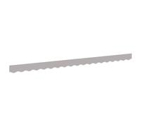 Tomostar Tissu de Remplacement de Cantonnière d’auvent, Lambrequin pour Store Toile de Remplacement Bandeau Banderole Store Banne Valence de Store pour Cadre de 4 m Gris Clair 3,8x0,2 m