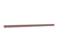 Tomostar Tissu de Remplacement de Cantonnière d’auvent, Lambrequin pour Store Toile de Remplacement Bandeau Banderole Store Banne Rayure Marron 4,8x0,2 m
