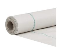 Tomostar Toile de Paillage, Géotextile de Paillage Contre Les Mauvais Herbes Toile Bâche Anti Mauvaises Herbes Blanc 2x50 m PP