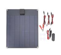 Tomotato Chargeur Solaire Batterie Voiture 35W Panneau avec Contrôleur Étanche