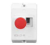 Tomotato Disjoncteur Moteur 2.5-4A IP55, Protection Moteur pour Charges Résistives Capacitives Inductives 230-690V