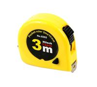 Tomotato Mètre Ruban Rétractable Avec Verrouillage Et Clip Ceinture | Mètre Ruban Rétractable Avec Verrouillage Et Clip Ceinture Coque En Plastique Antichoc Nervurée Confortable Et Résistante