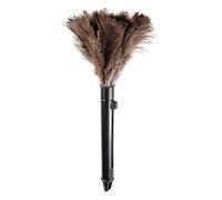 Tomotato Plumeau Poussière Télescopique 25-41cm, Mini Portable Lavable Réutilisable avec Manche pour Nettoyage Livres Clavier Bureau Maison Dépoussiérage Intérieur