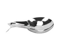Tomotato Porte Cuillère Inox Poisson | Support De Cuillère En Acier Inoxydable Forme Poisson Élégant