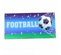 Tomotato Serviette de Plage Football Microfibre Coton Absorbante Rapide (S) | Serviette Football Polyvalente Légère Pliable Compagnon Voyage Piscine Camping