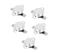 Tomotato, Thermostat KSD301, Interrupteur de Contrôle de Température Normalement Fermé 250V 15A, pour Armoire de Désinfection, Bouilloire Électrique, Machine à Café, Chauffage (75℃)