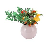 Tomotato Vase Boule, Ø14cm Petit Vase Rond de Style Nordique en Acier Inoxydable, Vase Design pour Mariages Événements Décoration Arrangements Décoration de Bureau ou de Maison(Rose)