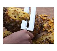 Tomvorks Couteau à Fruits Durable en Acier Inoxydable, Bord Pointu Fixe, Rangement Pratique pour la Maison (Couteau à canne sucre tout acier)