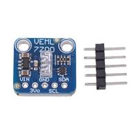 Tomvorks Module de Capteur de Lumière Ambiante Haute Précision | Interface numérique I2C, résolution 0,0036 lx, large plage dynamique, compatible tension