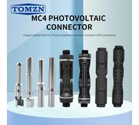 TOMZN 2 Ensembles de Connecteurs Solaires Photovoltaïques 1000V 1500V 32A 45A Boîtier de Branchement pour Panneaux Photovoltaïques / Boîtier de Raccordement pour Câbles Photovoltaïques Inverseur IP67