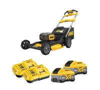 Tondeuse 2 x 18V DCMWSP156N-XJ + 2 batteries 18V 8 Ah + 2 chargeurs DCB118-QW DEWALT
