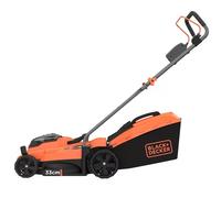 Black & Decker Tondeuse à gazon sans fil BCMW33184L2 33 cm, 2x18 V 4,0 Ah, mulching, sac 35 L