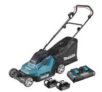 Makita Tondeuse à gazon DLM432PT2 43 cm 36V (2x18V) 2x5Ah