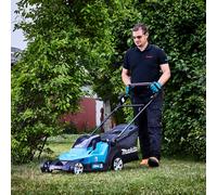 Tondeuse 500 m² de tonte 36 V = 2 x 18 V Li-Ion sans batterie - MAKITA - DLM432Z