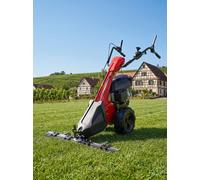 Tondeuse à barre PWSCM196 - Moteur à essence de 5,7 CV - Largeur de coupe de 88 cm