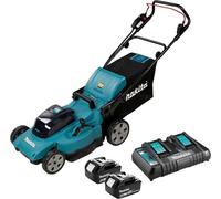 Tondeuse à batterie 36 LXT (2x5,0 Ah) 48 cm chargeur DC18RD - MAKITA DLM480PT2