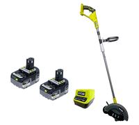 Tondeuse à bordures sans fil RYOBI RY18EGA-0 18 V 38 mm + 2 batteries 5,0 Ah + chargeur