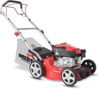 Tondeuse à essence 2,72 ch – largeur de coupe 40 cm avec entraînement des roues | Moteur 4 temps de 2,0 kW, bac de ramassage de 40 litres, roues brevetées et démarrage par câble – tondeuse à essence c