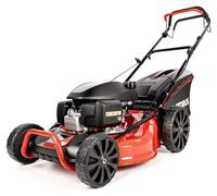 Tondeuse à essence robuste Cedrus 53 cm Honda GCV200 3-en-1 avec entraînement et bac de ramassage !