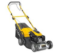 Tondeuse à essence STIGA Combi 48 SH | Moteur HONDA puissant | Bac de ramassage et fonction mulching | Transmission par roues | Largeur de coupe de 46 cm