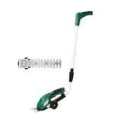 Tondeuse à gazon, 2 en 1 7.2V électrique herbe taille-haie batterie Rechargeable cisaillement Hedger moteur jardin outils électriques sans fil(With Handle)