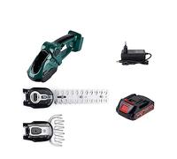 Tondeuse à gazon, 24V 2 en 1 taille-haie électrique 20000 tr/min Rechargeable sans fil haute puissance désherbage élagage cisaillement arbuste tondeuse outil de jardin(Green-1 Battery)