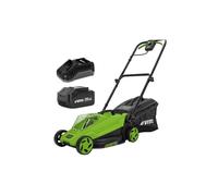 Tondeuse à gazon 300M2 - Batterie lithium 20V 4.0Ah Largeur de coupe 32 cm Bac 30L - 3 hauteurs réglables 25 à 45mm VITO