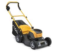STIGA 2L0481008/ST1 Collector 48 AE Kit Tondeuse À Gazon sans Fil, 48 V 4 Ah - Plateau 46 cm, Bac Hybride 60 l - Pelouses jusqu'à 400 m², Grigio