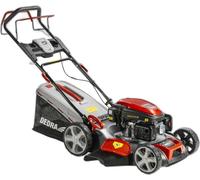 Tondeuse à gazon à essence avec entraînement Garden DEDRA, 4,0 kW, Loncin 196 cm3, V200, 51 cm, portée de coupe, réglage de hauteur de coupe centrale, fonction de mulching, fonction de nettoyage de la
