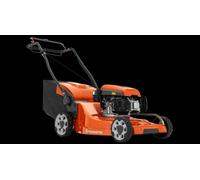 Tondeuse à gazon à moteur à essence, autotractée et avec bac de ramassage HUSQVARNA LC253S 53 cm, carter en composite