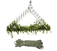 Tondeuse à gazon aquatique | Sécateur pliable pour aquatiques avec poignée dentelée, avec corde de 20 mètres, râteau à herbes d'étang, pour utilisation sous-marine, ponts, rives, aménagement