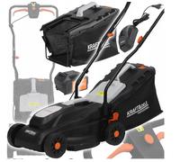 Tondeuse à Gazon de Batterie 21V 4Ah Avec 32L Herbe Catch Panier - Kraft&dele
